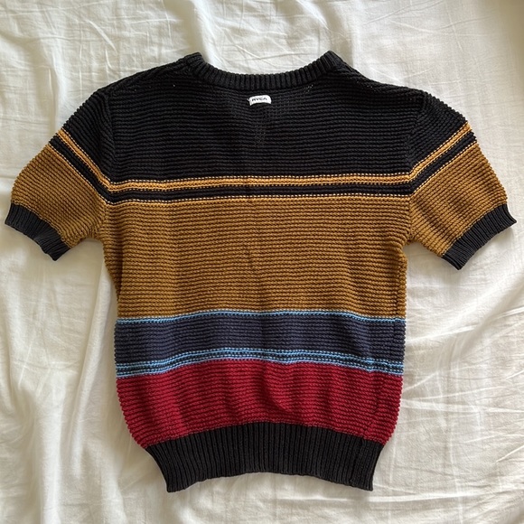 RVCA Knit Multicolor Crop Top Size XS - Picture 2 of 4